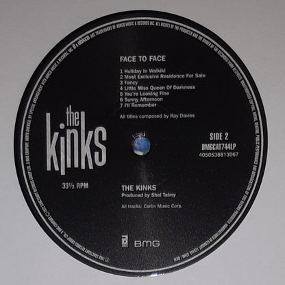 The Kinks : Face To Face (LP, Album, RE, Hea)