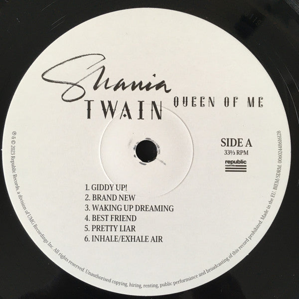 Shania Twain : Queen Of Me (LP, Album)