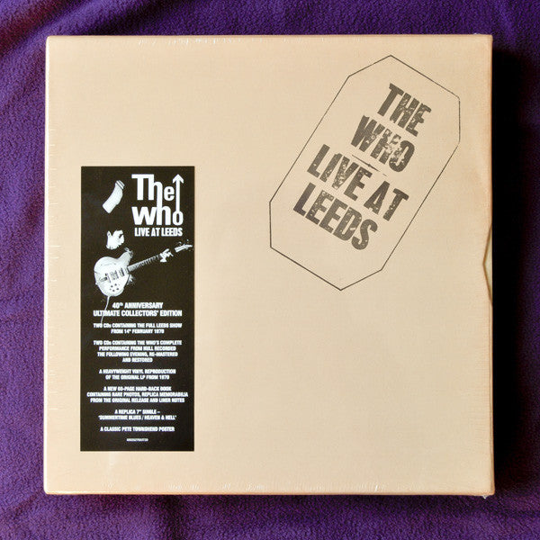 The Who : Live At Leeds (Box, Album, 40t + 2xCD, Album + 2xCD, Album + LP +)