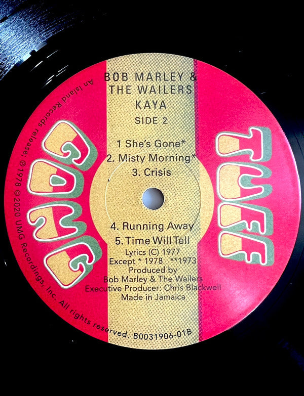 Bob Marley & The Wailers : Kaya (LP, Album, Ltd, Num, RE)