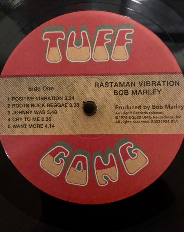 Bob Marley & The Wailers : Rastaman Vibration (LP, Ltd, Num, RE, Gat)