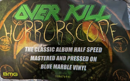 Overkill : Horrorscope (LP, Album, RE, RM, Blu)