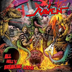 Raven (6) : All Hell's Breaking Loose (LP, Album)