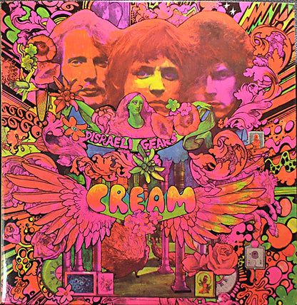 Cream (2) : Disraeli Gears (LP, Album, Mono, RE)