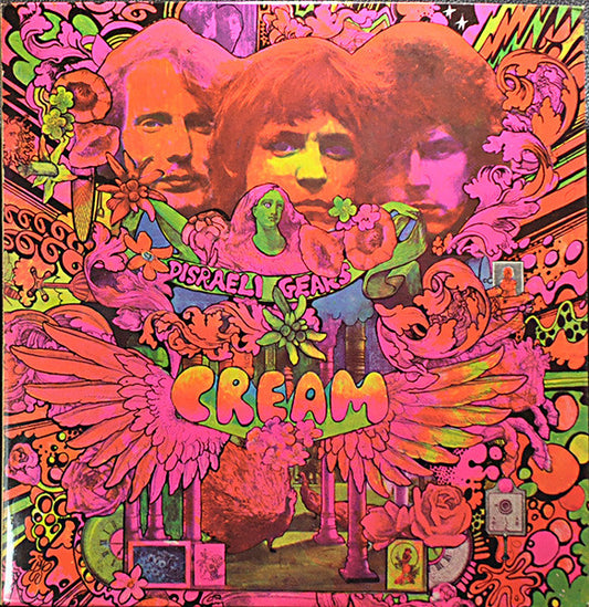 Cream (2) : Disraeli Gears (LP, Album, Mono, RE)