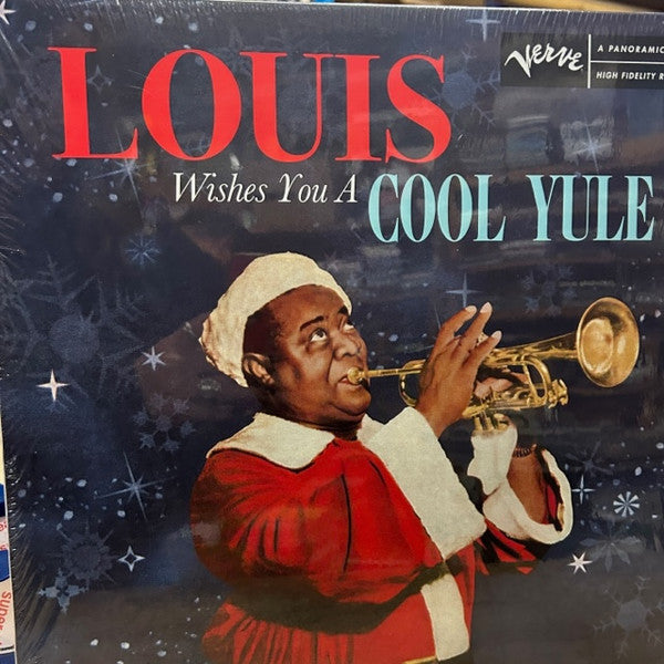 Louis Armstrong : Louis Wishes You A Cool Yule (LP, Comp, RP)