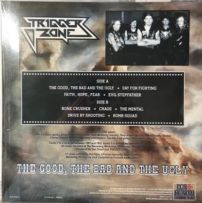 Trigger Zone : The Good, The Bad And The Ugly (LP, Album, Comp, Ltd, Num, Red)