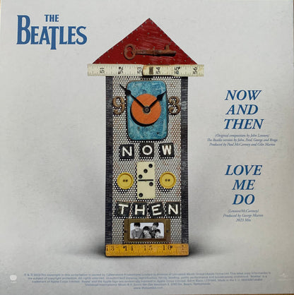 The Beatles : Now And Then / Love Me Do (7", Single, Cle)