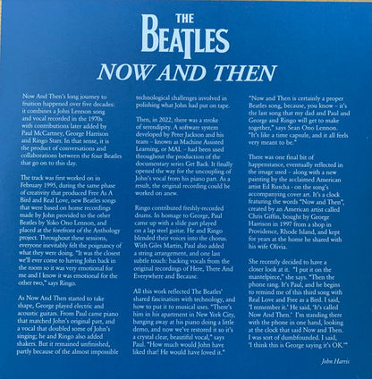 The Beatles : Now And Then / Love Me Do (7", Single, Cle)