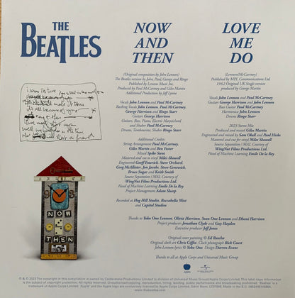 The Beatles : Now And Then / Love Me Do (7", Single, Cle)