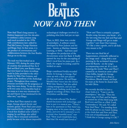 The Beatles : Now And Then / Love Me Do (7", Single, Blu)