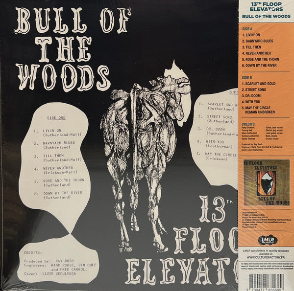 13th Floor Elevators : Bull Of The Woods (LP, Album, RSD, RE, Whi)