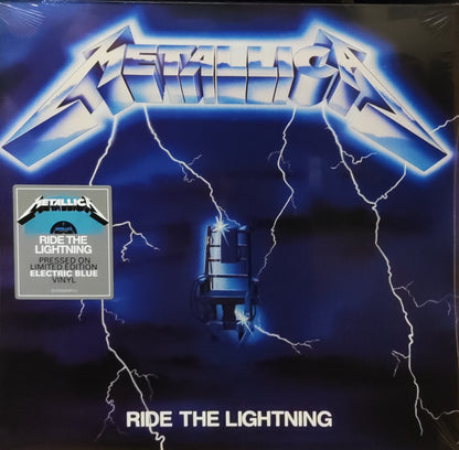 Metallica : Ride The Lightning (LP, Album, Ltd, RE, RM, RP, Blu)