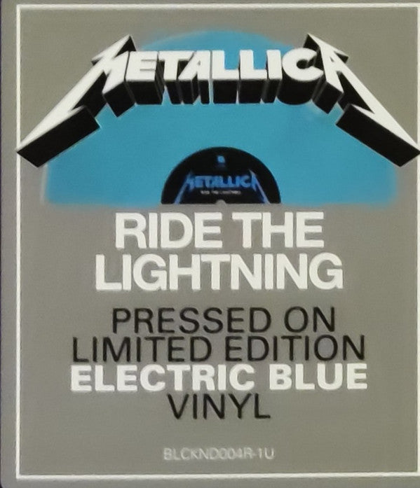 Metallica : Ride The Lightning (LP, Album, Ltd, RE, RM, RP, Blu)