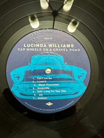 Lucinda Williams : Car Wheels On A Gravel Road (LP, Album, RE, 180)