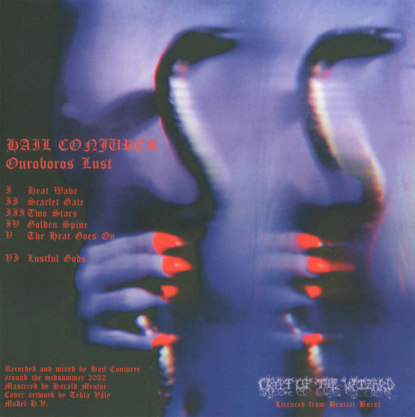 Hail Conjurer : Ouroboros Lust (LP, Album, Blu)