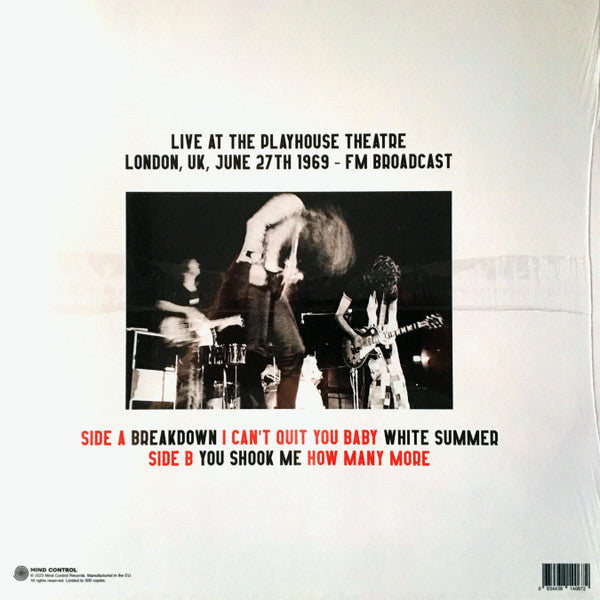 Led Zeppelin : One Night Stand: The London Broadcast 1969 (LP, Ltd, Unofficial)