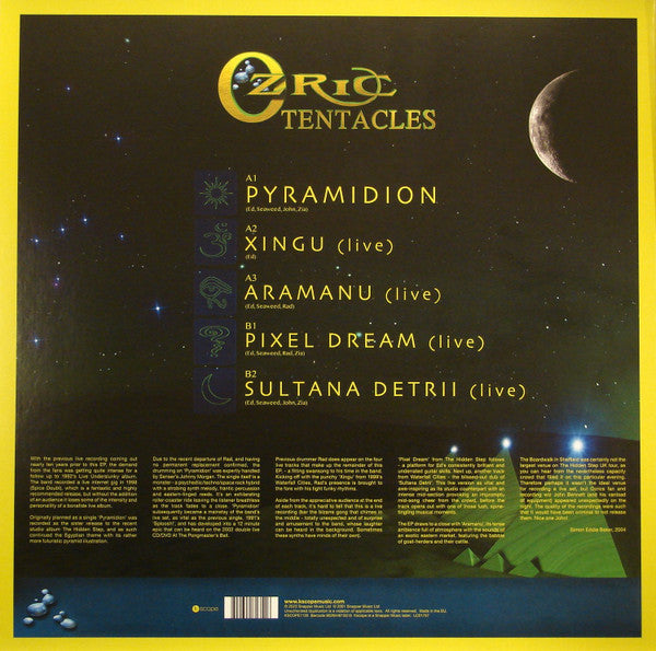 Ozric Tentacles : Pyramidion (12", EP, RE, RM)