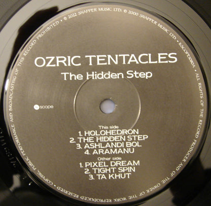 Ozric Tentacles : The Hidden Step (LP, RE, RM)