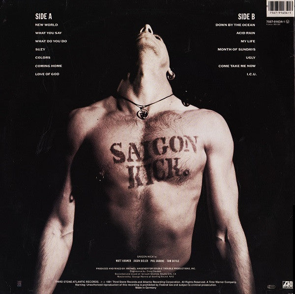 Saigon Kick : Saigon Kick (LP, Album)