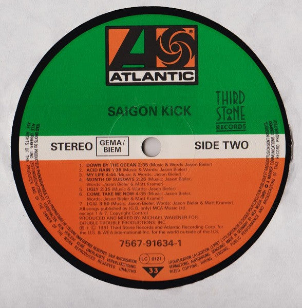 Saigon Kick : Saigon Kick (LP, Album)