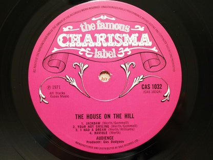 Audience (2) : The House On The Hill (LP, Album, Pin)
