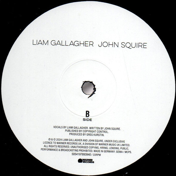 Liam Gallagher, John Squire : Liam Gallagher John Squire (LP, Album)