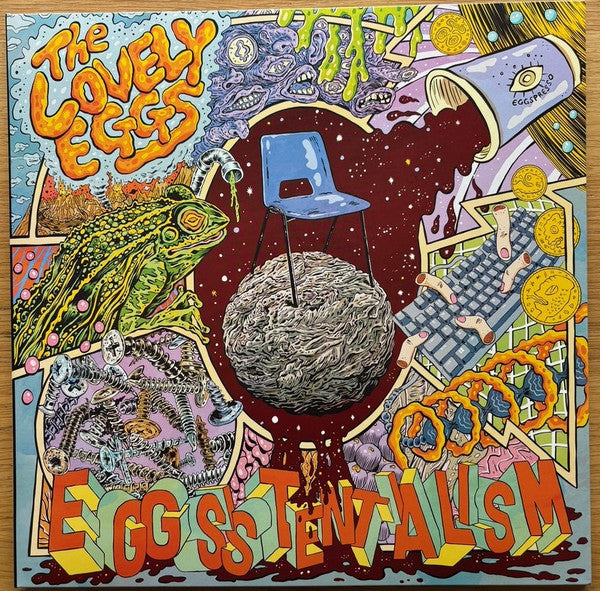 The Lovely Eggs : Eggsistentialism (LP, Ltd, Tra)