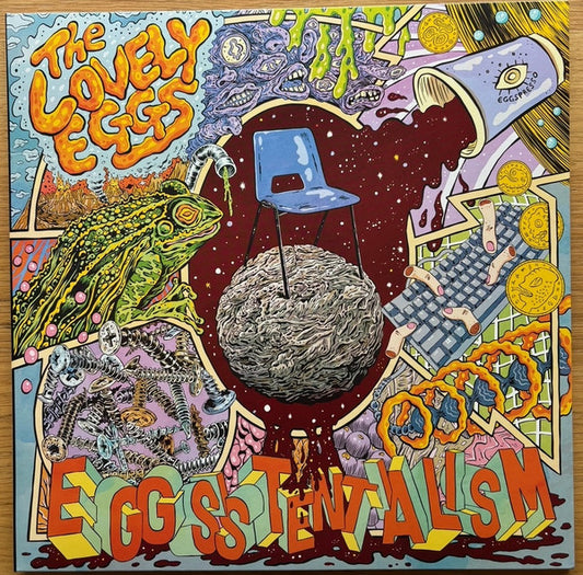 The Lovely Eggs : Eggsistentialism (LP, Ltd, Tra)