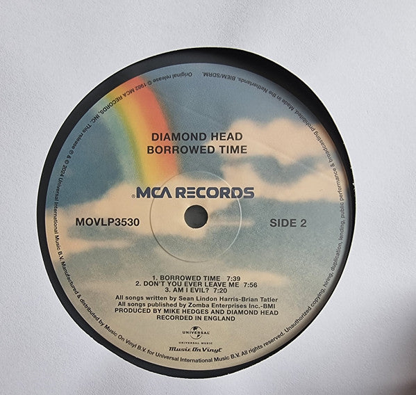 Diamond Head (2) : Borrowed Time (LP, Album, RE)