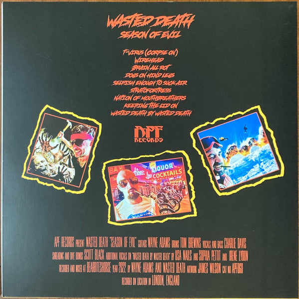 Wasted Death : Season Of Evil (12", Ltd, Opa)