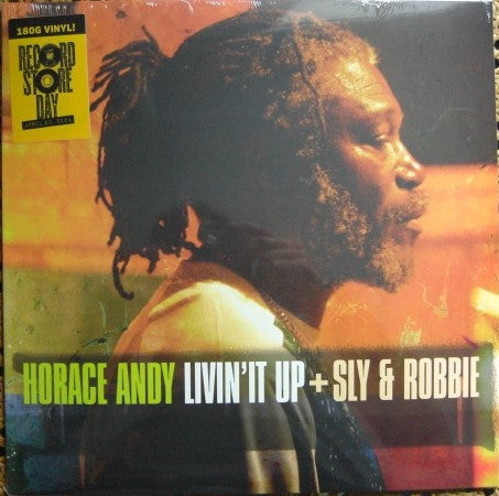 Horace Andy + Sly & Robbie : Livin' It Up (LP, Album, RSD, 180)