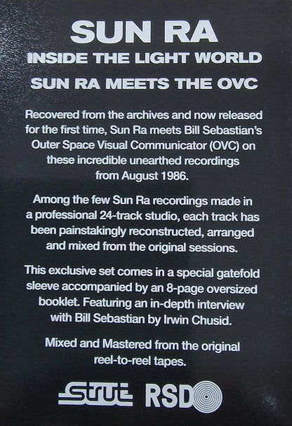 Sun Ra : Inside The Light World (Sun Ra Meets The OVC) (2xLP, Album, RSD, RM)