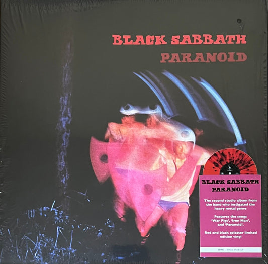 Black Sabbath : Paranoid (LP, Album, RSD, Ltd, RE, Red)