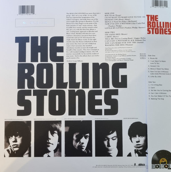 The Rolling Stones : The Rolling Stones (LP, Album, RSD, Mono, Ltd, Num, RE, Blu)