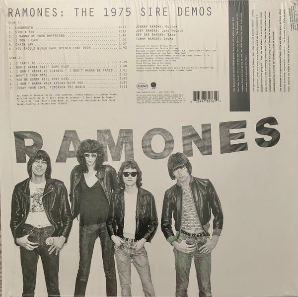 Ramones : The 1975 Sire Demos (LP, RSD, RM, Cle)