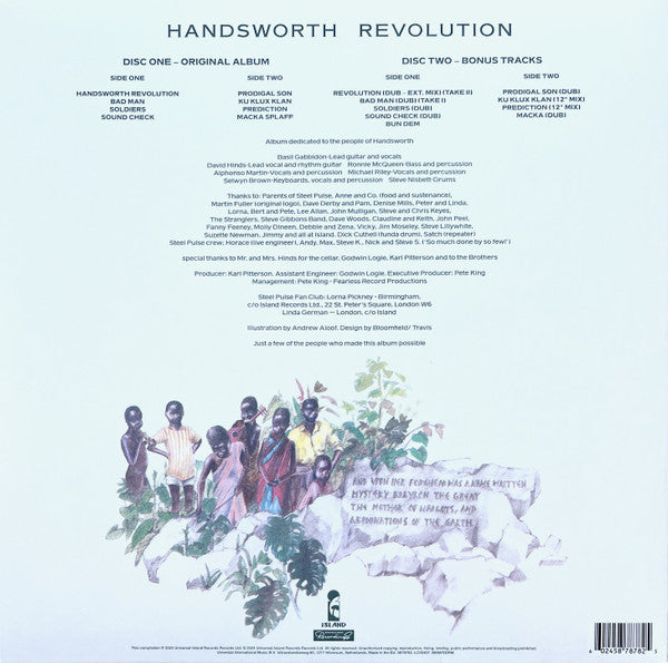 Steel Pulse : Handsworth Revolution (2xLP, RSD, Ltd, RE)