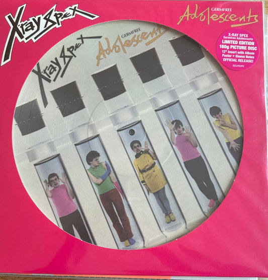 X-Ray Spex : Germfree Adolescents (LP, Album, RSD, Ltd, Pic, RE, 180)