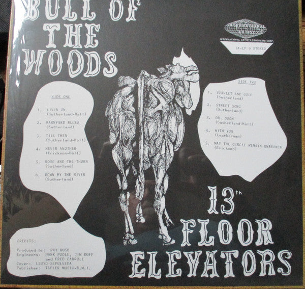 13th Floor Elevators : Bull Of The Woods (LP, Album, RE, Hal)