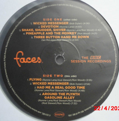 Faces (3) : The BBC Session Recordings (2xLP, RSD, Comp, Ltd, Cle)