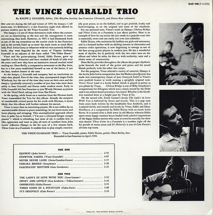 Vince Guaraldi Trio : Vince Guaraldi Trio (LP, Album, Mono, RE)