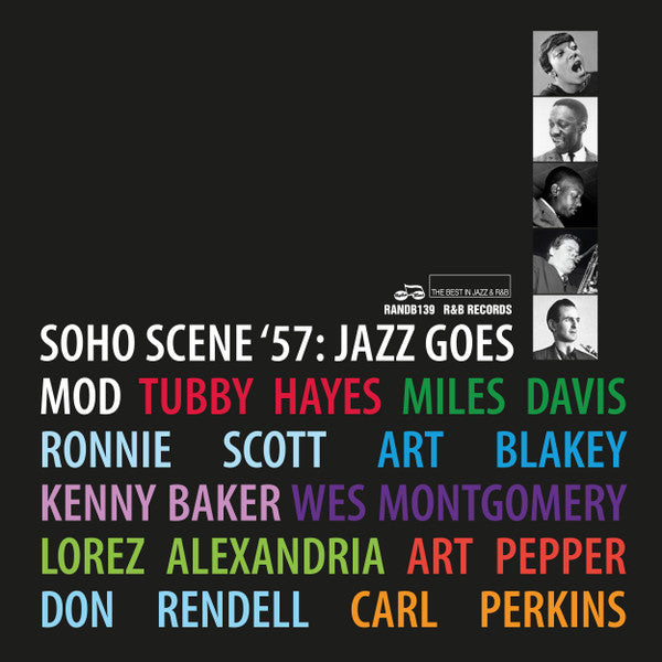 Various : SOHO SCENE ‘57: JAZZ GOES MOD   (LP, Comp)