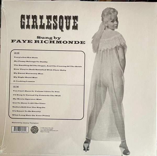 Faye Richmonde : Girlesque (LP, Album, Ltd, RE, Pin)