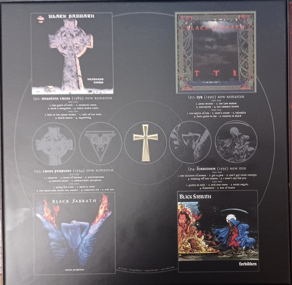 Black Sabbath : Anno Domini 1989-1995 (LP, Album, RE, RM + LP, Album, RE, RM + LP, Album,)