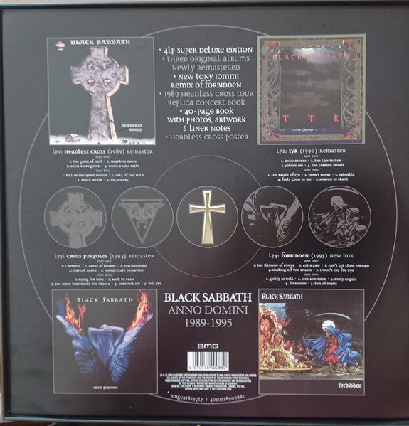 Black Sabbath : Anno Domini 1989-1995 (LP, Album, RE, RM + LP, Album, RE, RM + LP, Album,)