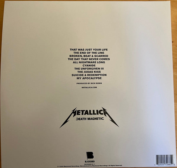 Metallica : Death Magnetic (2xLP, Album, Ltd, RE, Sil)