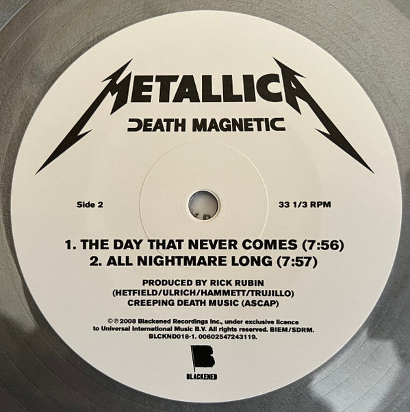 Metallica : Death Magnetic (2xLP, Album, Ltd, RE, Sil)