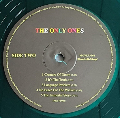 The Only Ones : The Only Ones (LP, Album, Ltd, Num, RE, RM, Gre)