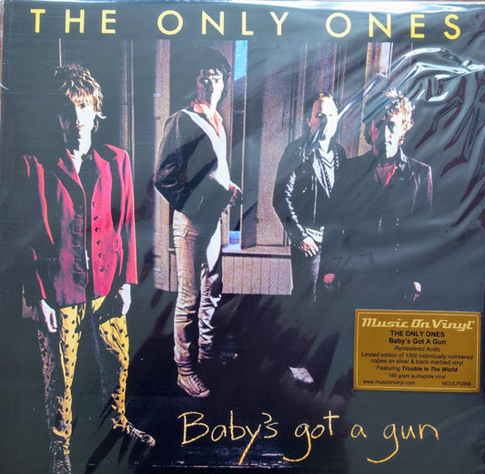 The Only Ones : Baby's Got A Gun (LP, Ltd, Num, RE, RM, Sil)