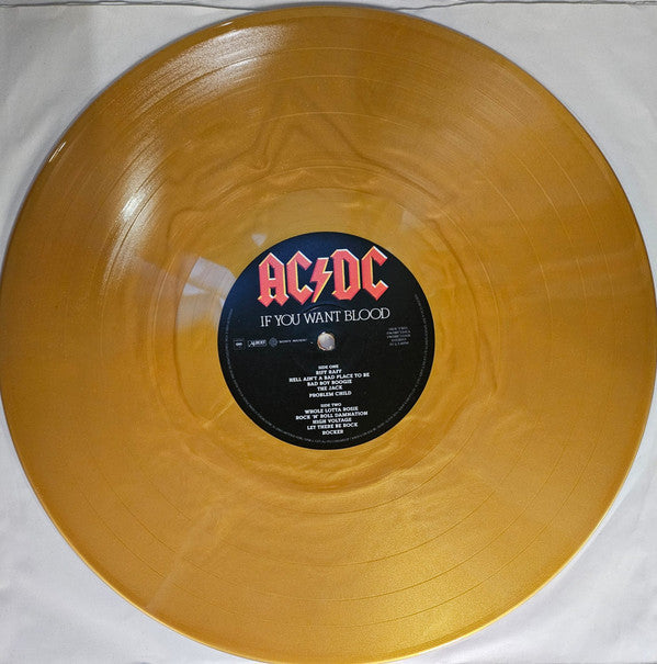 AC/DC : If You Want Blood You've Got It (LP, Album, RE, RM, S/Edition, Gol)